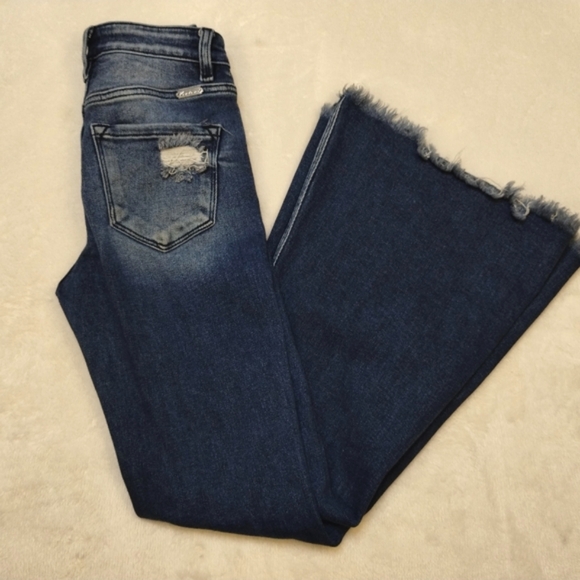 KanCan high rise flare jeans size 24 - Picture 10 of 13